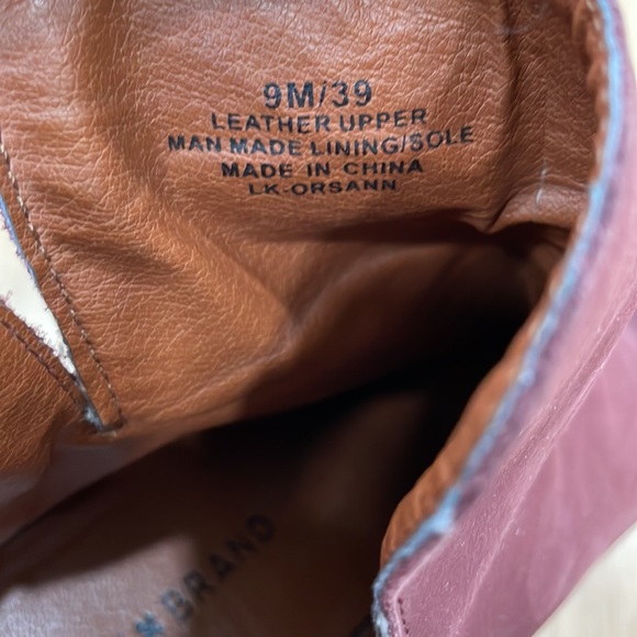 Lucky brand distressed booties - size 9 - Picture 5 of 7